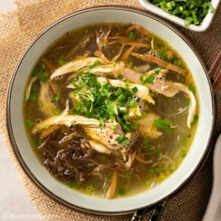 Chicken Glass Noodle Soup
