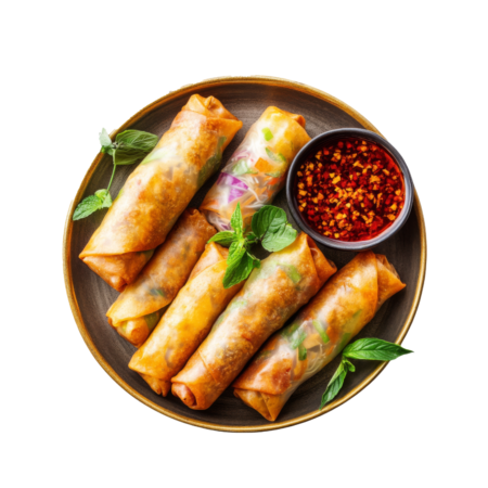 Shrimp Spring Rolls (6 rolls)