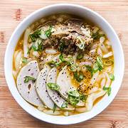 Vietnamese Thick Noodle Soup