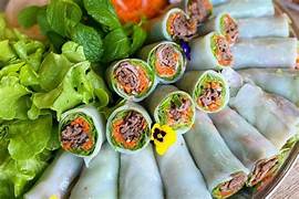 Beef Rice Paper Rolls (3pc)